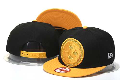 Steelers Team Logo Black Peaked Adjustable Hat GS,We sell and wholesale Steelers Team Logo Black Peaked Adjustable Hat GS on line form chian!